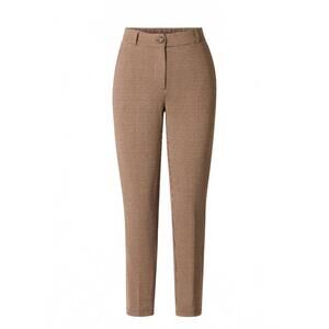 NEW YEST women's nael trouser in classic brown multi